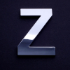 chrome letter Z