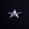 Chromzeichen Stern  2,6cm