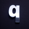 Kleinbuchstaben q 56mm