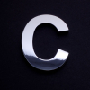 chrome letter C
