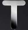 stainless steel letter "T"
