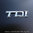 TDI-Schriftzug aus Chrom Turbodiesel